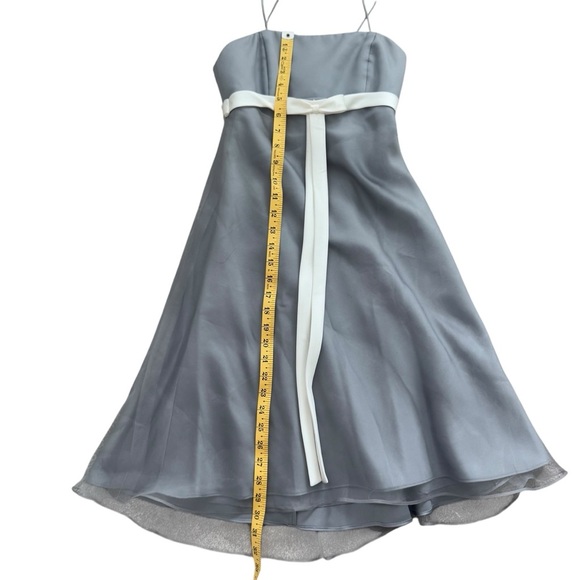 Girls Youth Alfred Angelo Fuchsia Formal Dress Size Small  A-Line Bridesmaid - Picture 10 of 10